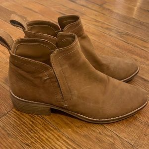 Dolce Vita Tan Ankle Booties